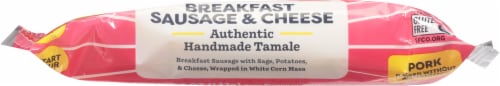 Tucson Tamale Breakfast Sausage & Cheese Tamale Perspective: bottom