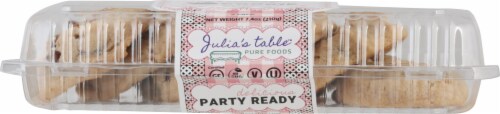 Julia's Table™ Gluten Free Chocolatey Chunk Smart Little Cookie Perspective: bottom