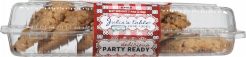 Julia's Table Gluten Free Oatmeal Cranberry Smart Little Cookie 6 Count Perspective: bottom