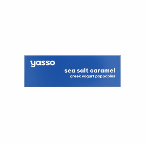 Yasso Frozen Greek Yogurt Sea Salt Caramel Poppables Perspective: bottom