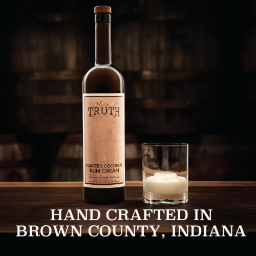 Hard Truth Toasted Coconut Rum Cream Perspective: bottom