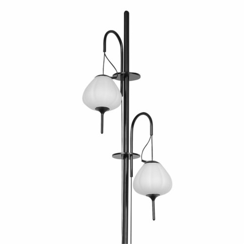 VONN Lecce 70 ETL Certified Integrated LED Aluminum Floor Lamp in Black Perspective: bottom