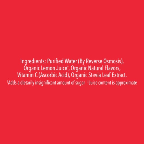 Lemon Perfect Watermelon Organic Lemon Water Perspective: bottom