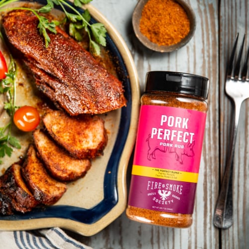 Fire and Smoke Society Pork Perfect™ Pork Rub Perspective: bottom
