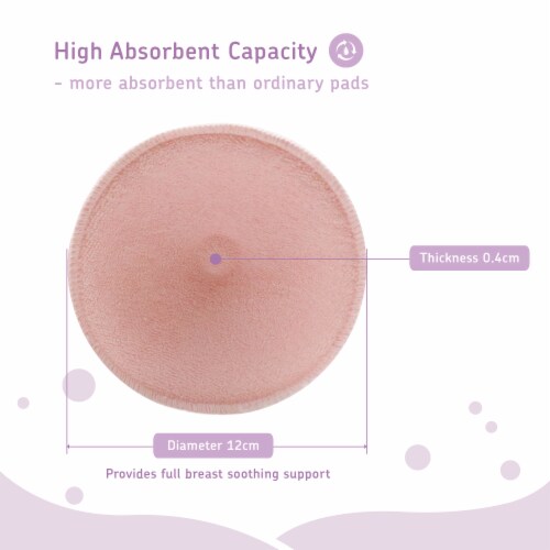 Little Martin's Washable Nursing Pads - 4 Counts Perspective: bottom