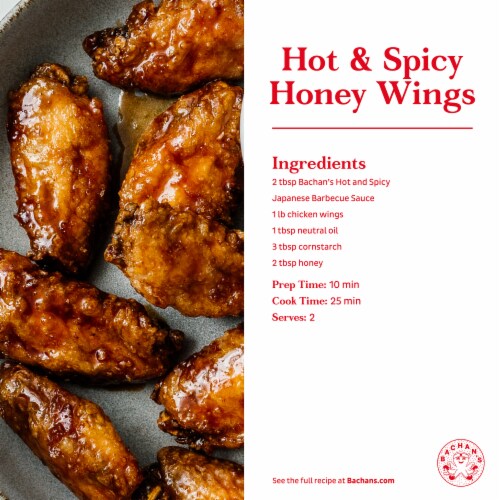 Bachan's® Hot & Spicy Japanese Barbecue Sauce Perspective: bottom
