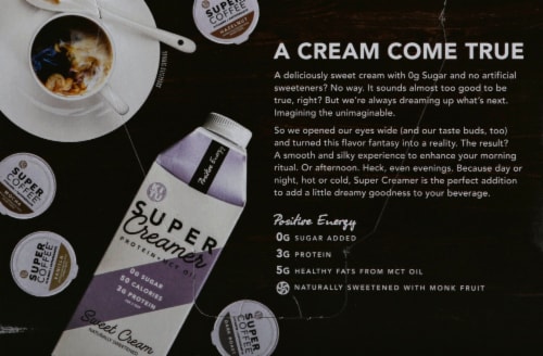 Super Coffee Dark Roast Enhanced Coffee Pods Perspective: bottom