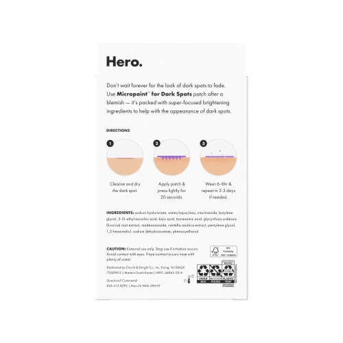 Hero Cosmetics Mighty Patch Micropoint For Dark Spots Patches Perspective: bottom