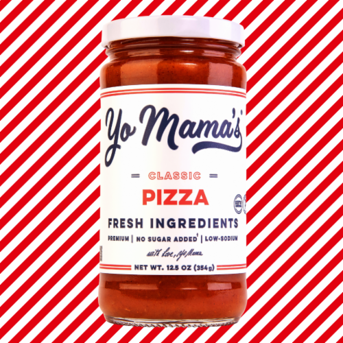 Yo Mama's® Classic Pizza Sauce Perspective: bottom