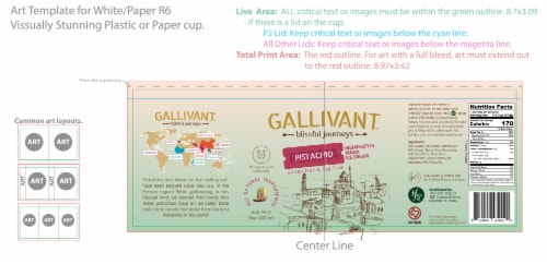 Gallivant® Pistachio Mawa Ice Cream Perspective: bottom