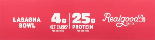 The Real Good Food Company® Chicken Lasagna Bowl Frozen Meal Perspective: bottom