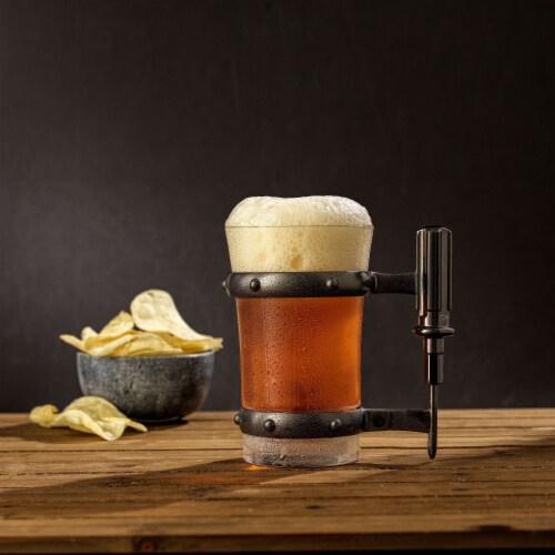 Tools Collection Screwdriver Beer Glass Mug - 17 oz Perspective: bottom