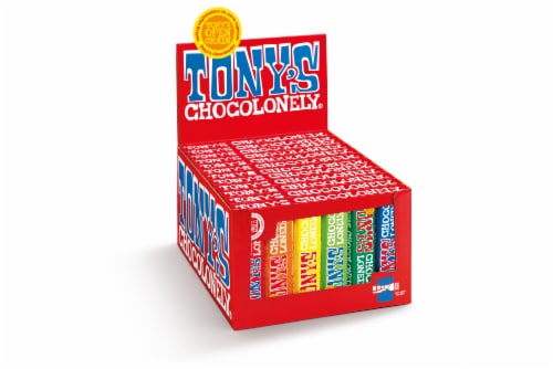Tony's Chocolonely® Rainbow Tasting Pack Perspective: bottom