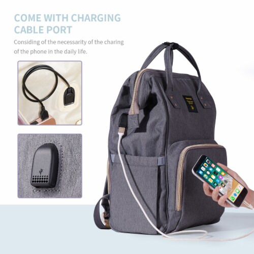Sunveno Classic Diaper Bag Backpack Perspective: bottom