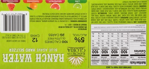 Texas Ranch Water Variety Hard Seltzer Variety Pack Perspective: bottom