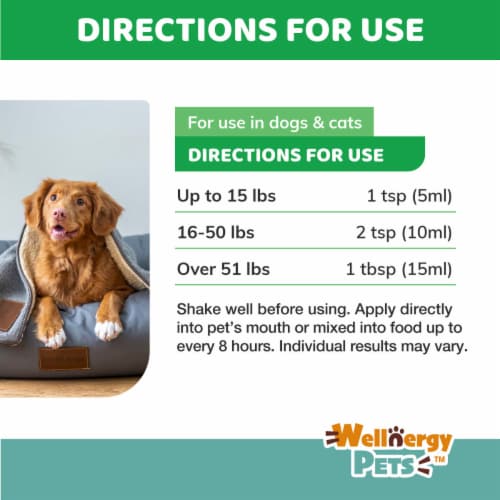 Anti-Diarrhea for Dogs and Cats(4 oz) (Syringe included) Perspective: bottom