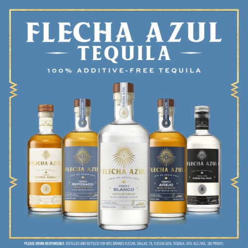 Flecha Azul Tequila Blanco Perspective: bottom