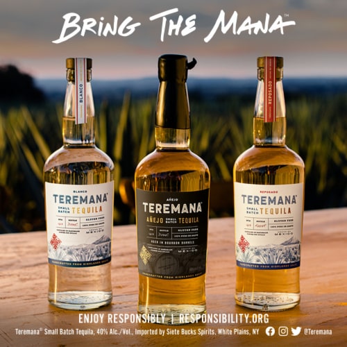 Teremana Tequila Anejo Small Batch Perspective: bottom