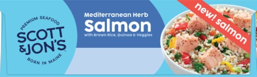 Scott & Jon's™ Mediterranean Herb Salmon & Rice Bowl Perspective: bottom