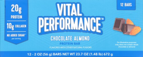 Vital Performance™ Chocolate Almond Protein Bars Perspective: bottom