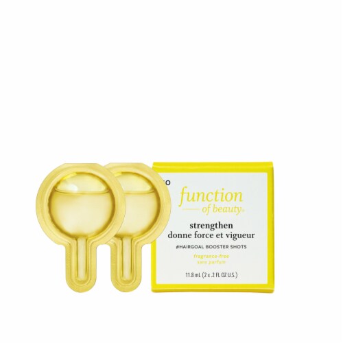 Function of Beauty® Strengthen Hair Goal Booster Shots with Pea Sprout Extract Perspective: bottom