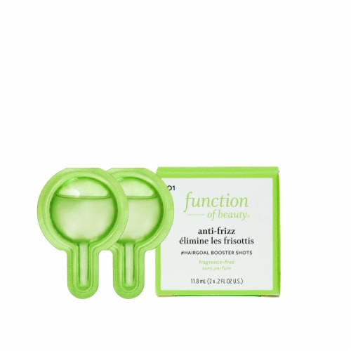 Function of Beauty® Anti-Frizz Hair Goal Booster Shots with Beetroot Extract Perspective: bottom