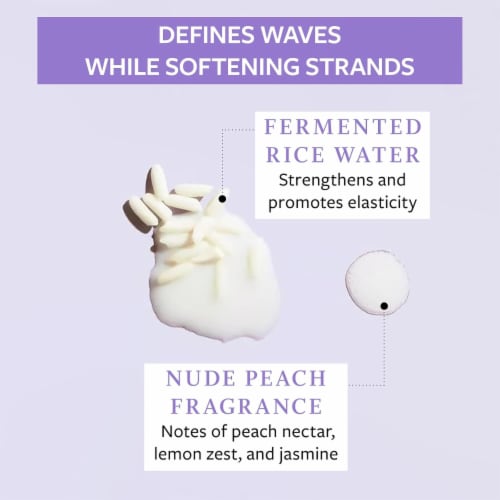 Function of Beauty Custom Wavy Hair Shampoo Base with Fermented Rice Water Perspective: bottom