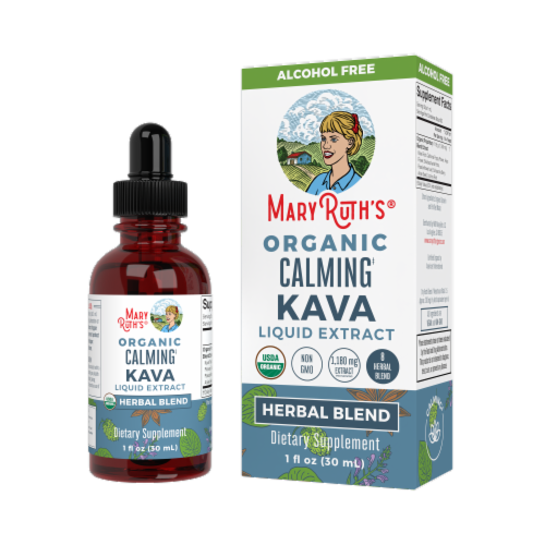 Maryruth's® Organic Calming Kava Herbal Blend Perspective: bottom