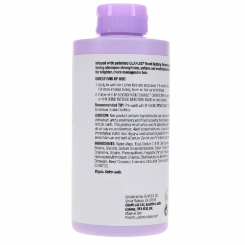 Olaplex No.4P Blonde Enhancer Toning Shampoo Perspective: bottom
