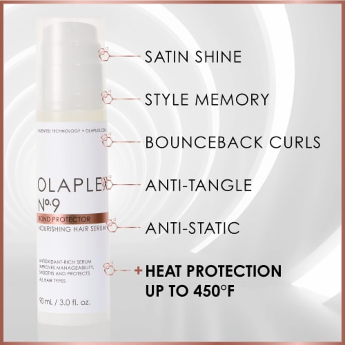 Olaplex® No. 9 Bond Protector Nourishing Hair Serum Perspective: bottom