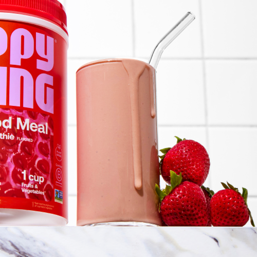 Happy Viking® Complete Superfood Powder - Strawberry Smoothie Perspective: bottom