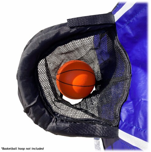 Botabee 2-Pack Mini 5  Orange Foam Basketballs for Trampoline Hoop Game Perspective: bottom