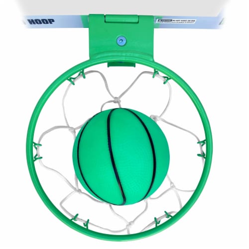 Botabee 5  Glow in Dark Mini Basketballs, 2 Pack | Blue & Green Perspective: bottom