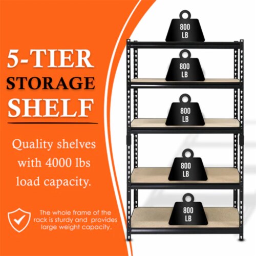 Steel on sale utility shelves