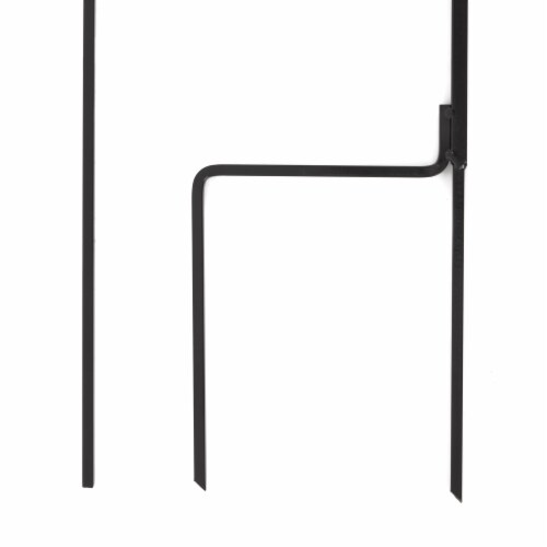 Ashman Adjustable Steel Ground Shepard's Hook 91 Inch 2 Sided, Black, 1 Pack Perspective: bottom
