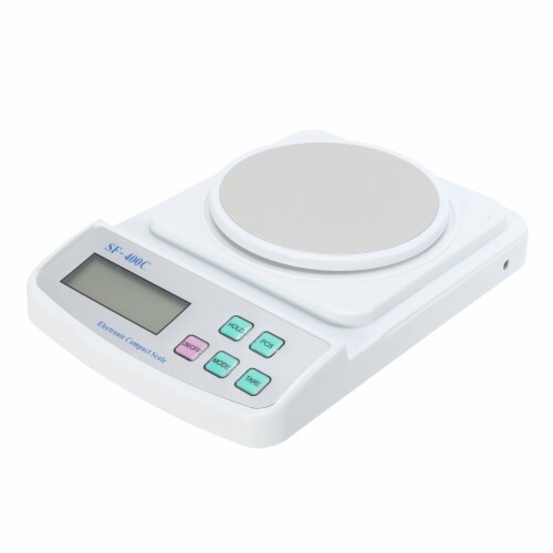 Digital Scale 500g x 0.01g for Precision Weighing & Counting - USB Wall Adapter NEW Perspective: bottom