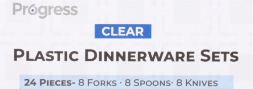 Progress Plastic Dinnerware Set Perspective: bottom