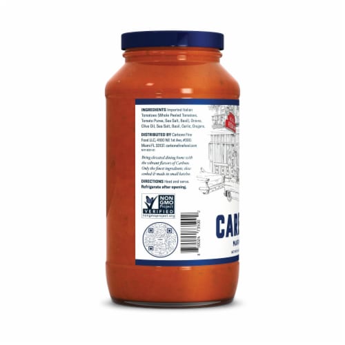 Carbone Marinara Sauce 24 oz Perspective: bottom