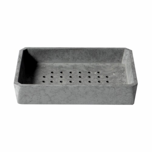 ALFI brand ABCO1023 7 Piece Solid Concrete Bathroom Accessory Set Perspective: bottom