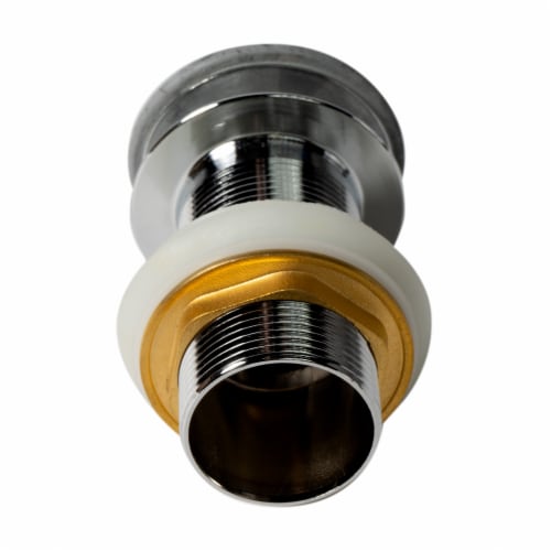 ALFI brand ABCO7055 Solid Concrete Gray Matte Cap Bathroom Sink Drain Perspective: bottom