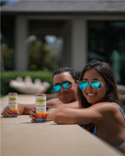 Surfside Iced Tea + Vodka Perspective: bottom