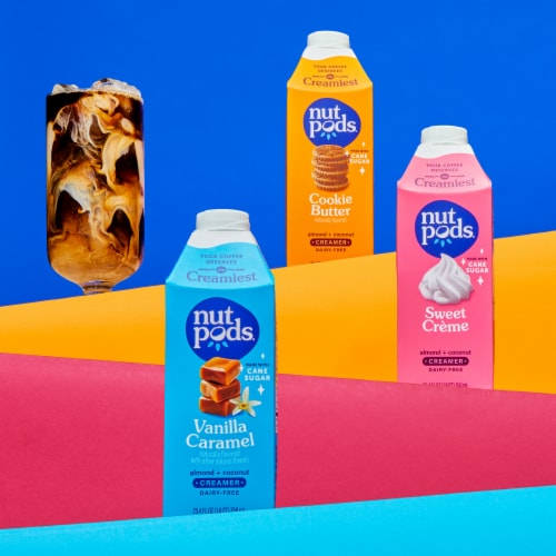 nutpods® Non Dairy Sweet Créme made with Almonds and Coconuts Coffee Creamer Perspective: bottom