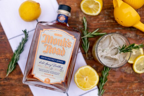 Monk's Road Fifth District Series Cold Spring Distillery Bourbon Whiskey Perspective: bottom