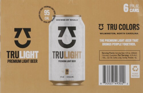TRU Colors TRU Light Premium Light Beer Perspective: bottom