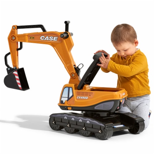 Falk Case CE Excavator with opening seat Ride on 3 years FA127 1 Baker s