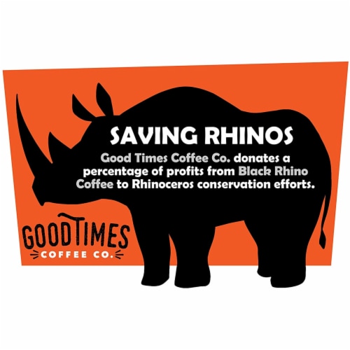 Black Rhino Espresso Roast Coffee, Single Serve Cups for Keurig K-Cup Pod Brewers, 12 Count Perspective: bottom