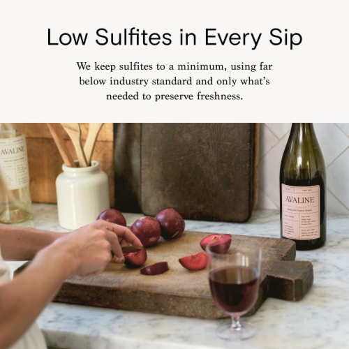 Avaline Organic French Pinot Noir Perspective: bottom