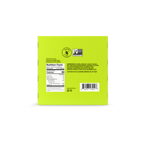 Q Mixers Spicy Mango Margarita Mix Multipack Perspective: bottom