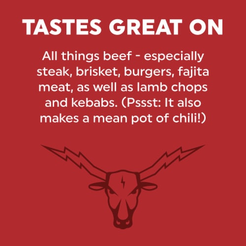 Fire & Smoke Society® Thundering Longhorn Beef Rub Perspective: bottom
