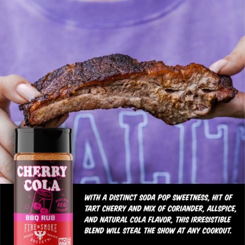 Fire & Smoke Society® Cherry Cola™ BBQ Rub Perspective: bottom